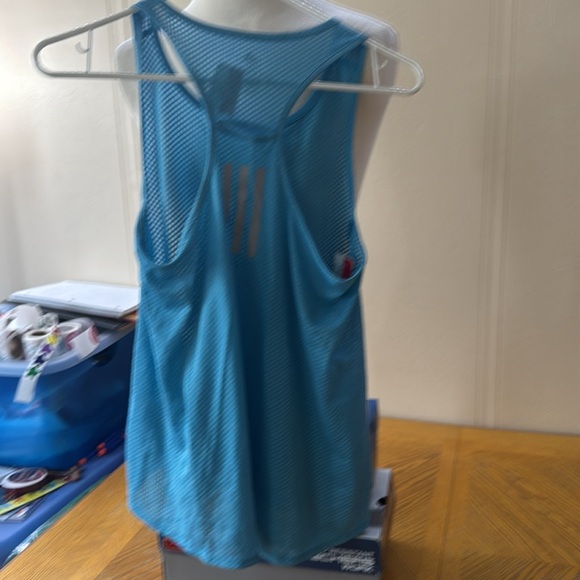 Adidas Women's Blue Tank Top - Picture 2 of 8